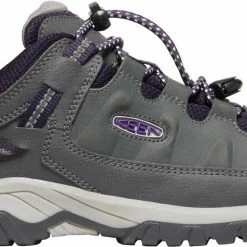 Keen Targhee Low WP Chaussures Adolescents, gris -Chaussures trekking Soldes keen targhee low wp shoes youth magnet tillandsia purple 2