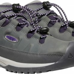 Keen Targhee Low WP Chaussures Adolescents, bleu -Chaussures trekking Soldes keen targhee low wp shoes youth magnet tillandsia purple 3 1