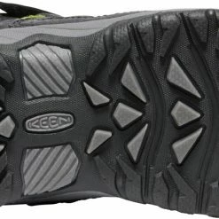 Keen Targhee Mid WP Chaussures Enfant, noir -Chaussures trekking Soldes keen targhee mid wp shoes kids black steel grey 6 1