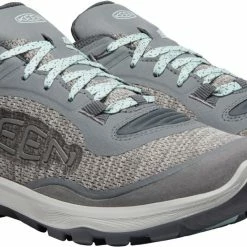 Keen Terradora Flex WP Chaussures Femme, gris -Chaussures trekking Soldes keen terradora flex wp shoes women steel grey cloud blue 3 1