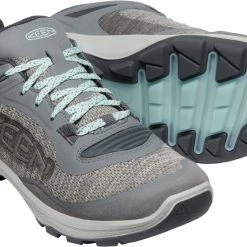 Keen Terradora Flex WP Chaussures Femme, gris -Chaussures trekking Soldes keen terradora flex wp shoes women steel grey cloud blue 5 1