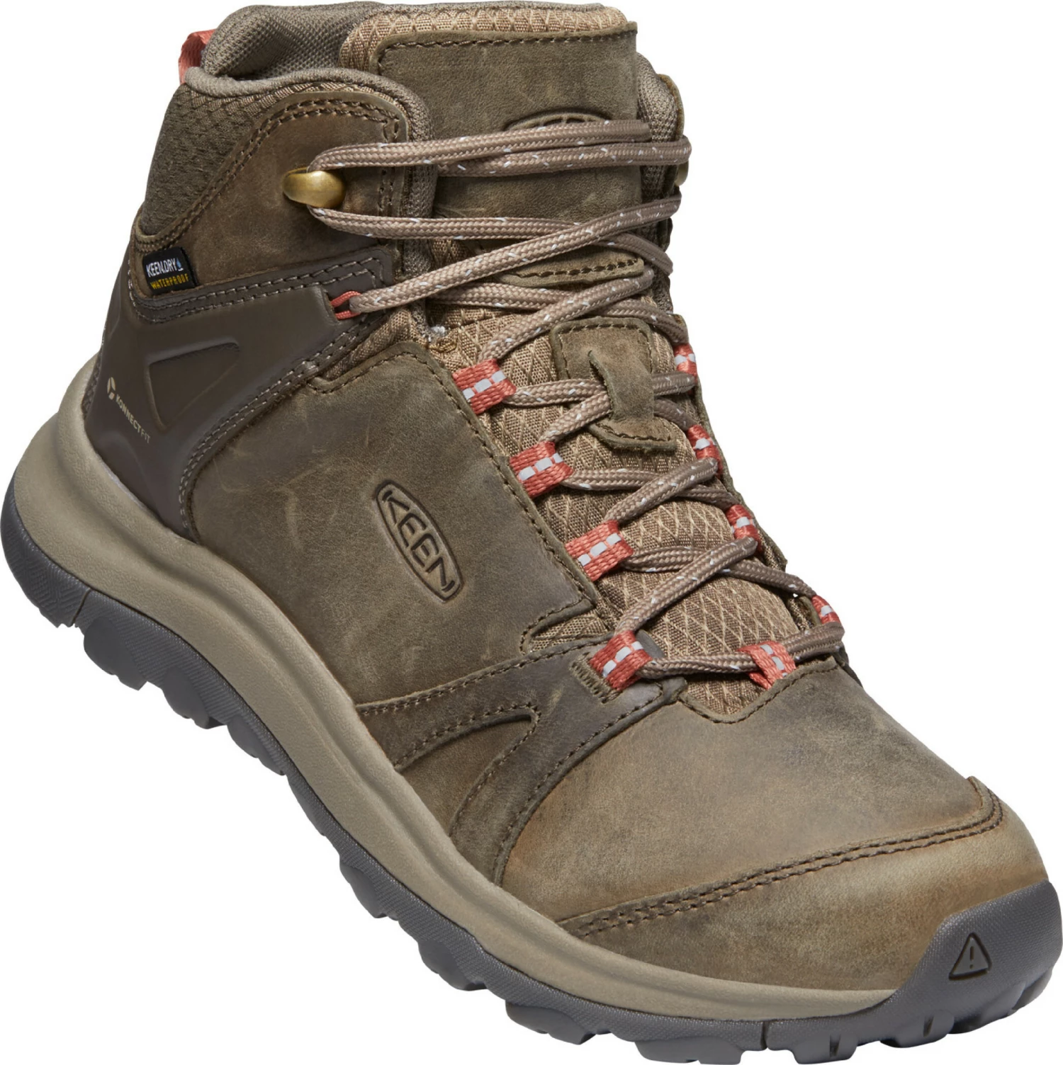 Keen Terradora II Leather Mid WP Chaussures Femme, gris 3 Keen Terradora II Leather Mid WP Chaussures Femme, gris