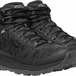 Keen Terradora II Mid WP Chaussures Femme, gris -Chaussures trekking Soldes keen terradora ii wp mid shoes women black magnet 4