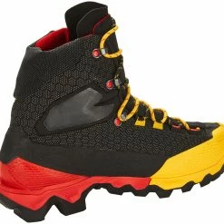 La Sportiva Aequilibrium ST GTX Chaussures Homme, noir/jaune -Chaussures trekking Soldes la sportiva aequilibrium st gtx shoes men black yellow 3