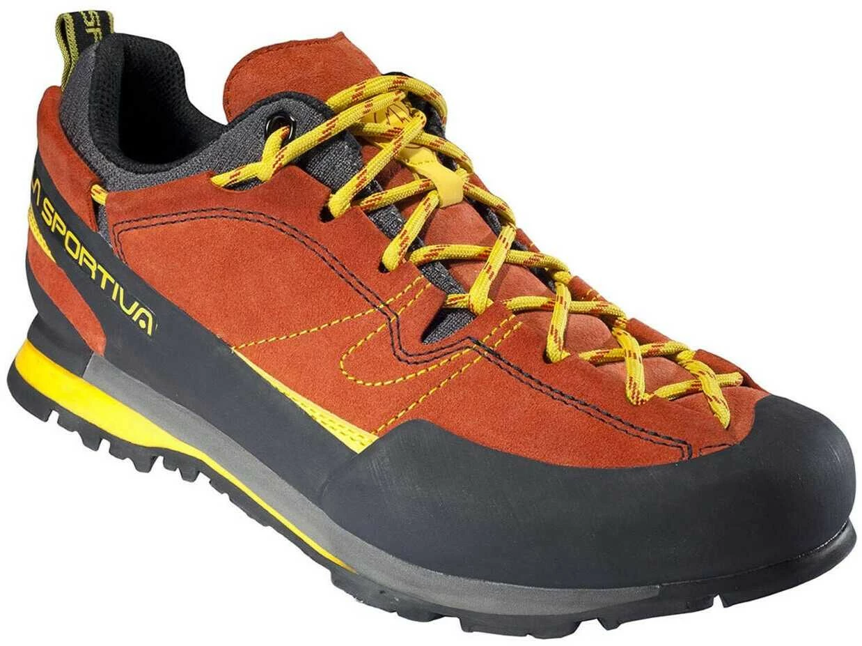 La Sportiva Boulder X Chaussures Homme, gris/jaune 3 La Sportiva Boulder X Chaussures Homme, gris/jaune
