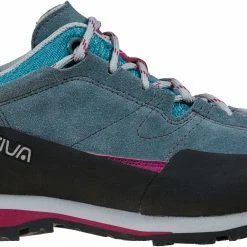 La Sportiva Boulder X Chaussures Femme, bleu/rose -Chaussures trekking Soldes la sportiva boulder x shoes women slate red plum 3
