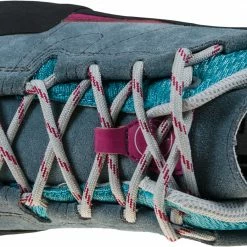 La Sportiva Boulder X Chaussures Femme, bleu/rose -Chaussures trekking Soldes la sportiva boulder x shoes women slate red plum 6