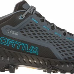 La Sportiva Spire GTX Chaussures Homme, noir/bleu -Chaussures trekking Soldes la sportiva spire gtx shoes men slate tropic blue 3