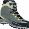 La Sportiva Trango Tech Leather GTX Chaussures Femme, gris/vert -Chaussures trekking Soldes la sportiva trango tech leather gtx shoes women clay celery 1