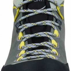 La Sportiva Trango Tech Leather GTX Chaussures Femme, gris/vert -Chaussures trekking Soldes la sportiva trango tech leather gtx shoes women clay celery 4