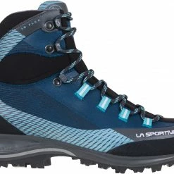 La Sportiva Trango TRK Leather GTX Chaussures Femme, gris/vert -Chaussures trekking Soldes la sportiva trango trk leather gtx shoes women opal pacific blue 3