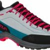 La Sportiva TX Guide Chaussures en cuir Femme, gris/turquoise -Chaussures trekking Soldes la sportiva tx guide leather shoes women cloud love potion 1