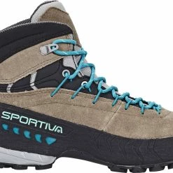 La Sportiva TX4 GTX Mid Chaussures Femme, marron/bleu -Chaussures trekking Soldes la sportiva tx4 gtx mid shoes women taupe emerald 5