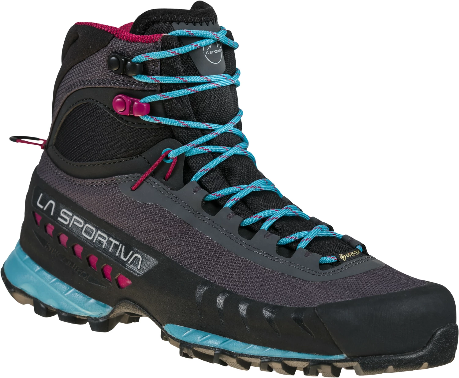 La Sportiva TXS GTX Chaussures Femme, gris/turquoise 3 La Sportiva TXS GTX Chaussures Femme, gris/turquoise