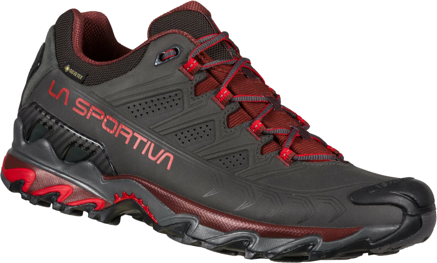 La Sportiva Ultra Raptor II Leather GTX Chaussures Homme, gris/rouge 3 La Sportiva Ultra Raptor II Leather GTX Chaussures Homme, gris/rouge