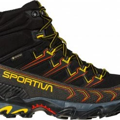 La Sportiva Ultra Raptor II Mid GTX Chaussures Homme, noir/gris -Chaussures trekking Soldes la sportiva ultra raptor ii mid gtx shoes men black yellow 3 1