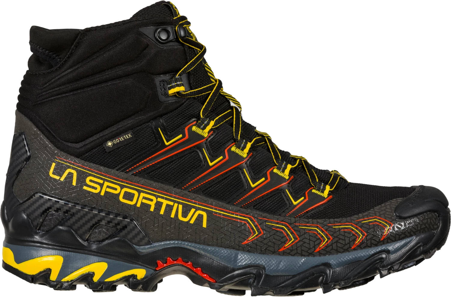 La Sportiva Ultra Raptor II Mid GTX Chaussures Homme, noir/jaune 5 La Sportiva Ultra Raptor II Mid GTX Chaussures Homme, noir/jaune – Image 3