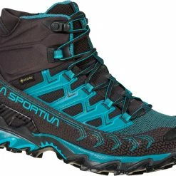 La Sportiva Ultra Raptor II Mid Wide GTX Chaussures Femme, gris/turquoise