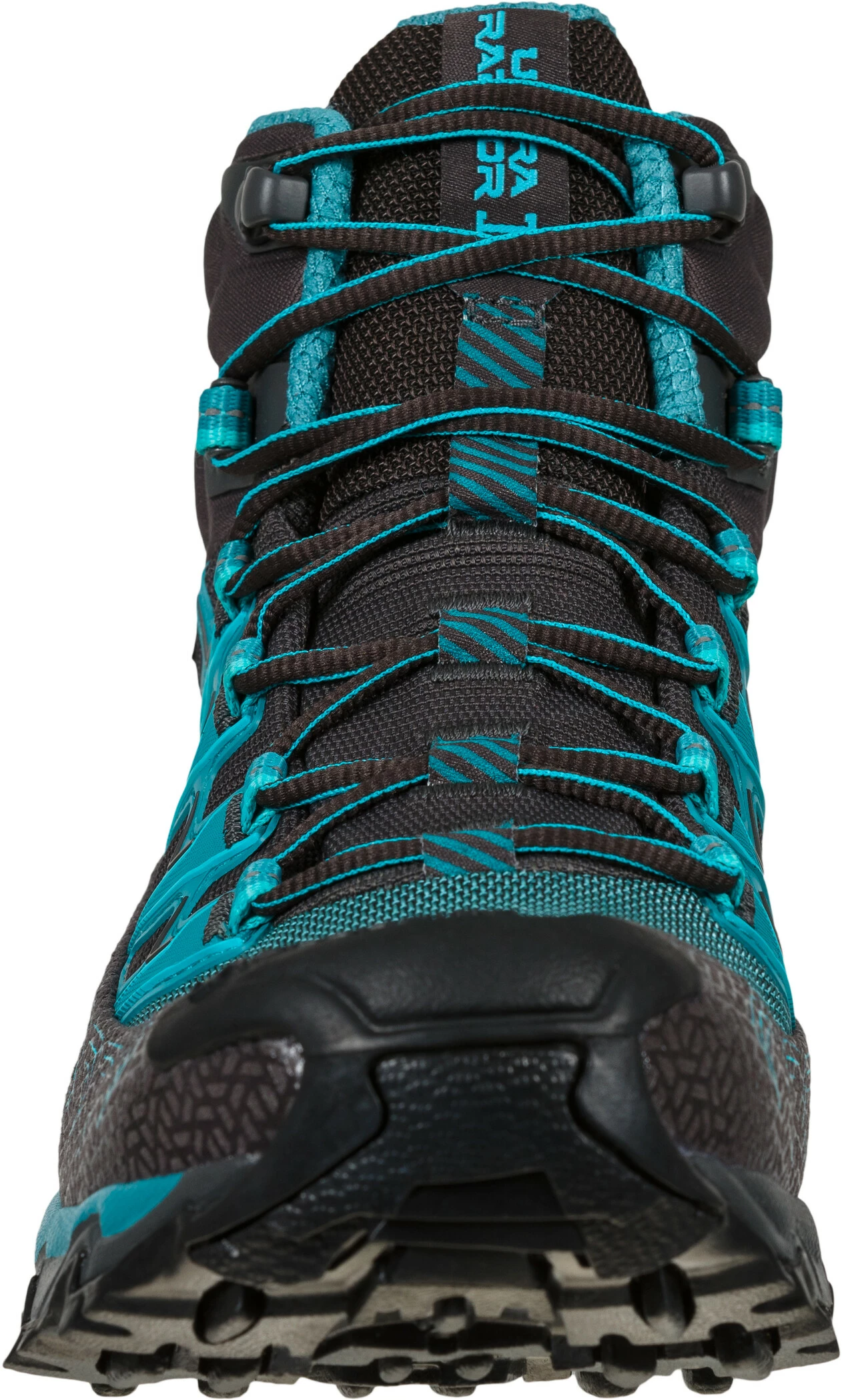 La Sportiva Ultra Raptor II Mid Wide GTX Chaussures Femme, gris/turquoise 7 La Sportiva Ultra Raptor II Mid Wide GTX Chaussures Femme, gris/turquoise – Image 5