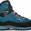 Lowa Cevedale II GTX Chaussures Femme, bleu/noir -Chaussures trekking Soldes lowa cevedale ii gtx shoes women turquoise grey 1