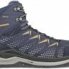 Lowa Innox Pro GTX Chaussures Femme, bleu -Chaussures trekking Soldes lowa innox pro gtx mid boots women steel blue salmon 1