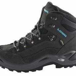 Lowa Renegade GTX Chaussures Mi-Hautes Femme, gris -Chaussures trekking Soldes lowa renegade gtx kengaet naiset anthracite turquoise 4 1