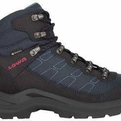 Lowa Taurus Pro GTX Chaussures mi-hautes Femme, gris/bleu