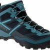 Mammut Ducan Mid GTX Chaussures Homme, noir/gris -Chaussures trekking Soldes mammut ducan gtx mid shoes men black light poseidon 1