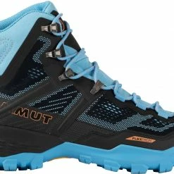 Mammut Ducan High GTX Chaussures Femme, noir/bleu