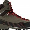 Mammut Kento Guide High GTX Chaussures Homme, olive/rouge -Chaussures trekking Soldes mammut kento guide high gtx shoes men tin spicy 1