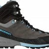 Mammut Kento Tour High GTX Chaussures Femme, gris/bleu -Chaussures trekking Soldes mammut kento tour high gtx shoes women dark titanium whisper 1