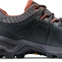 Mammut Nova IV Low GTX Chaussures Femme, noir/orange -Chaussures trekking Soldes mammut nova iv low gtx shoes women black apricot brandy 2 1