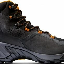 Mammut Sapuen High GTX Chaussures Homme, noir/rouge -Chaussures trekking Soldes mammut sapuen high gtx shoes men black dark radiant 2 1