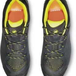 Mammut Sapuen Low GTX Chaussures Homme, noir/rouge -Chaussures trekking Soldes mammut sapuen low gtx shoes men black dark blazing 4 1