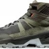 Mammut Sertig II Mid GTX Chaussures Homme, olive/gris -Chaussures trekking Soldes mammut sertig ii mid gtx shoes men dark tin tin 1