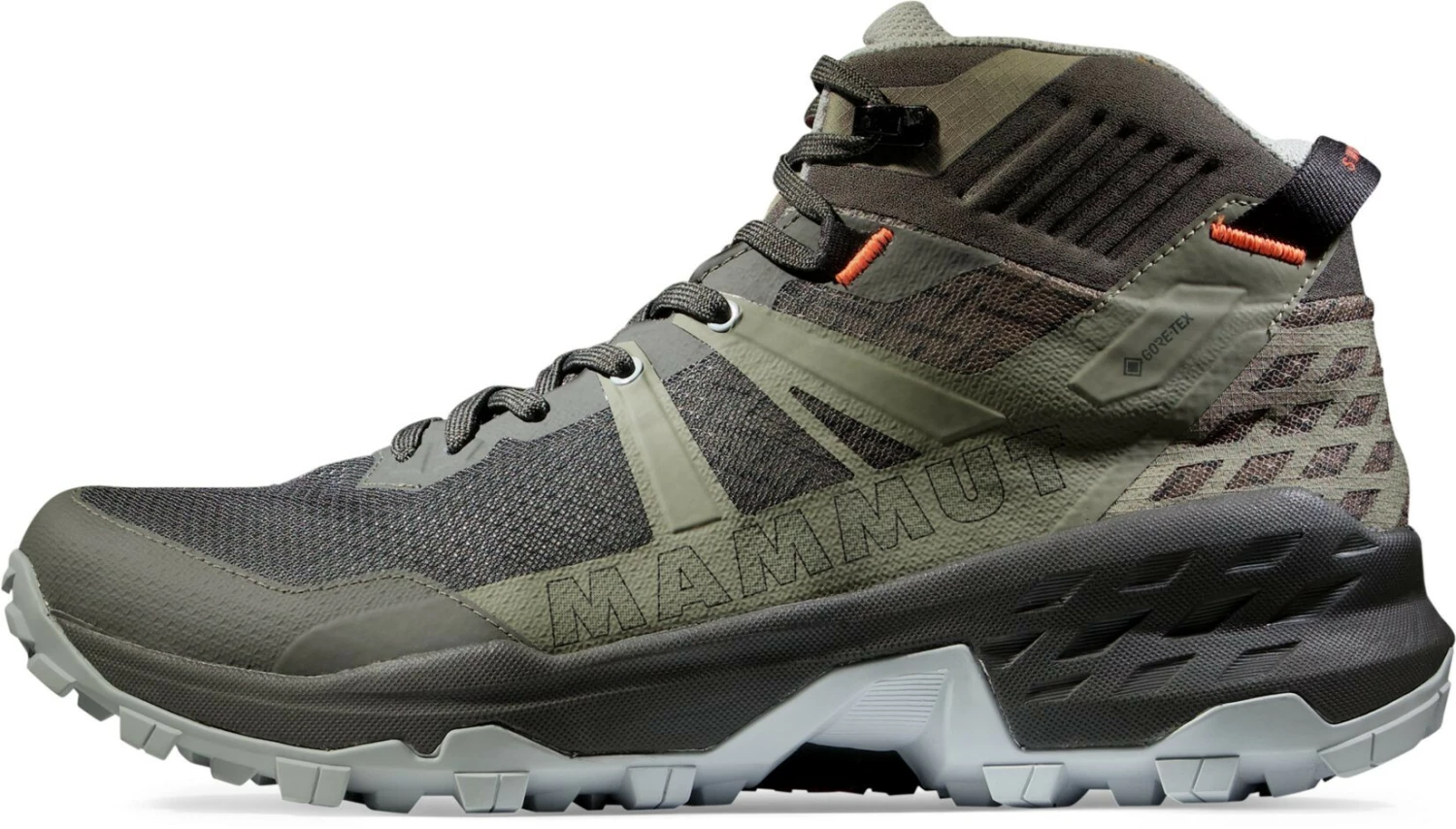 Mammut Sertig II Mid GTX Chaussures Homme, olive/gris 3 Mammut Sertig II Mid GTX Chaussures Homme, olive/gris