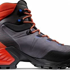 Mammut Trovat Tour High GTX Chaussures Homme, gris/orange 9 Mammut Trovat Tour High GTX Chaussures Homme, gris/orange -Chaussures trekking Soldes mammut trovat tour high gtx shoes men asphalt hot red 2 1