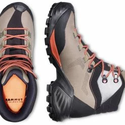 Mammut Trovat Tour High GTX Chaussures Femme, gris -Chaussures trekking Soldes mammut trovat tour high gtx shoes women bungee apricot brandy 4 1