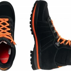Mammut Yatna II High GTX Chaussures Homme, noir/orange -Chaussures trekking Soldes mammut yatna ii high gtx shoes men black vibrant orange 4 1