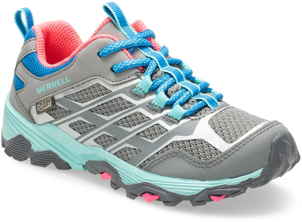 Merrell Moab FST Chaussures Basses Étanche Enfant, bleu 3 Merrell Moab FST Chaussures Basses Étanche Enfant, bleu