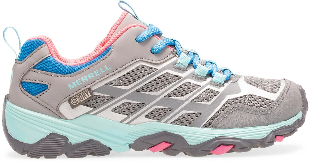 Merrell Moab FST Chaussures Basses Étanche Enfant, bleu 4 Merrell Moab FST Chaussures Basses Étanche Enfant, bleu – Image 2