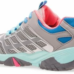 Merrell Moab FST Chaussures Basses Étanche Enfant, bleu 8 Merrell Moab FST Chaussures Basses Étanche Enfant, bleu -Chaussures trekking Soldes merrell m moab fst low shoes waterproof kids grey turq pink 3