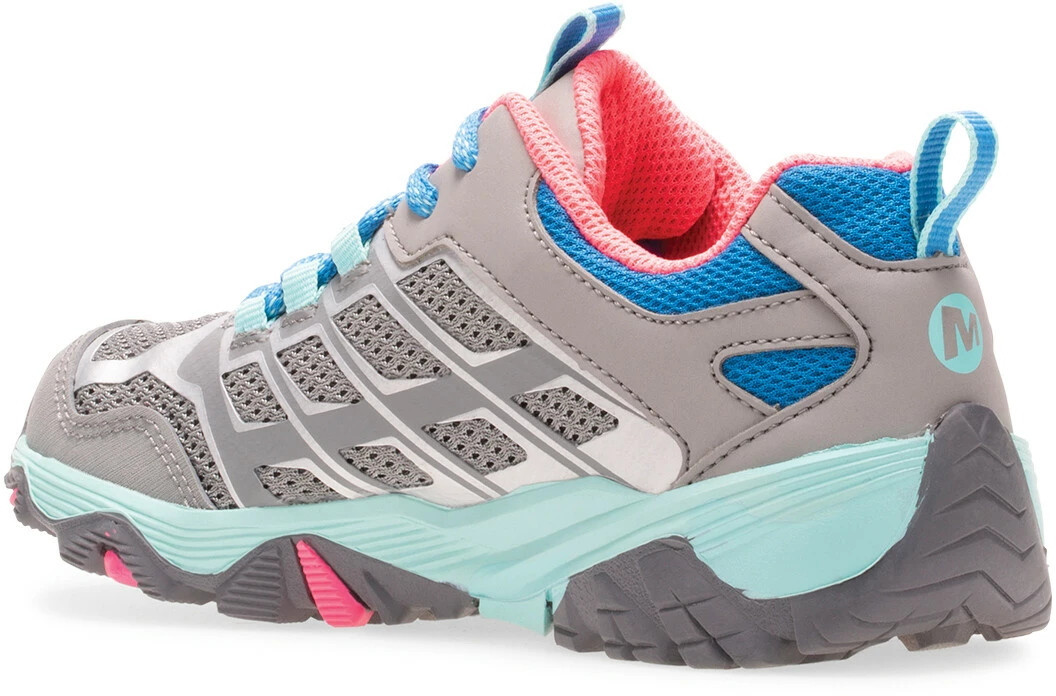 Merrell Moab FST Chaussures Basses Étanche Enfant, bleu 5 Merrell Moab FST Chaussures Basses Étanche Enfant, bleu – Image 3