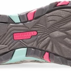 Merrell Moab FST Chaussures Basses Étanche Enfant, bleu 9 Merrell Moab FST Chaussures Basses Étanche Enfant, bleu -Chaussures trekking Soldes merrell m moab fst low shoes waterproof kids grey turq pink 4