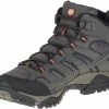 Merrell Moab 2 GTX Chaussures Homme, gris/violet -Chaussures trekking Soldes merrell moab 2 gtx mid shoes men beluga 1