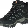 Merrell Moab 2 GTX Chaussures Femme, noir -Chaussures trekking Soldes merrell moab 2 gtx mid shoes women black 1