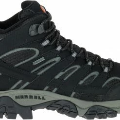 Merrell Moab 2 GTX Chaussures Femme, noir -Chaussures trekking Soldes merrell moab 2 gtx mid shoes women black 4