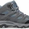 Merrell Moab 3 Waterproof Chaussures mi-hautes Enfant, gris/rouge -Chaussures trekking Soldes merrell moab 3 waterproof mid shoes kids altitude 1 1