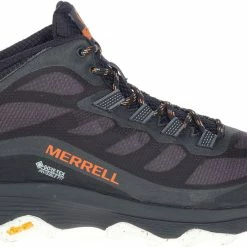 Merrell Moab Speed Mid GTX Chaussures Homme, olive/orange