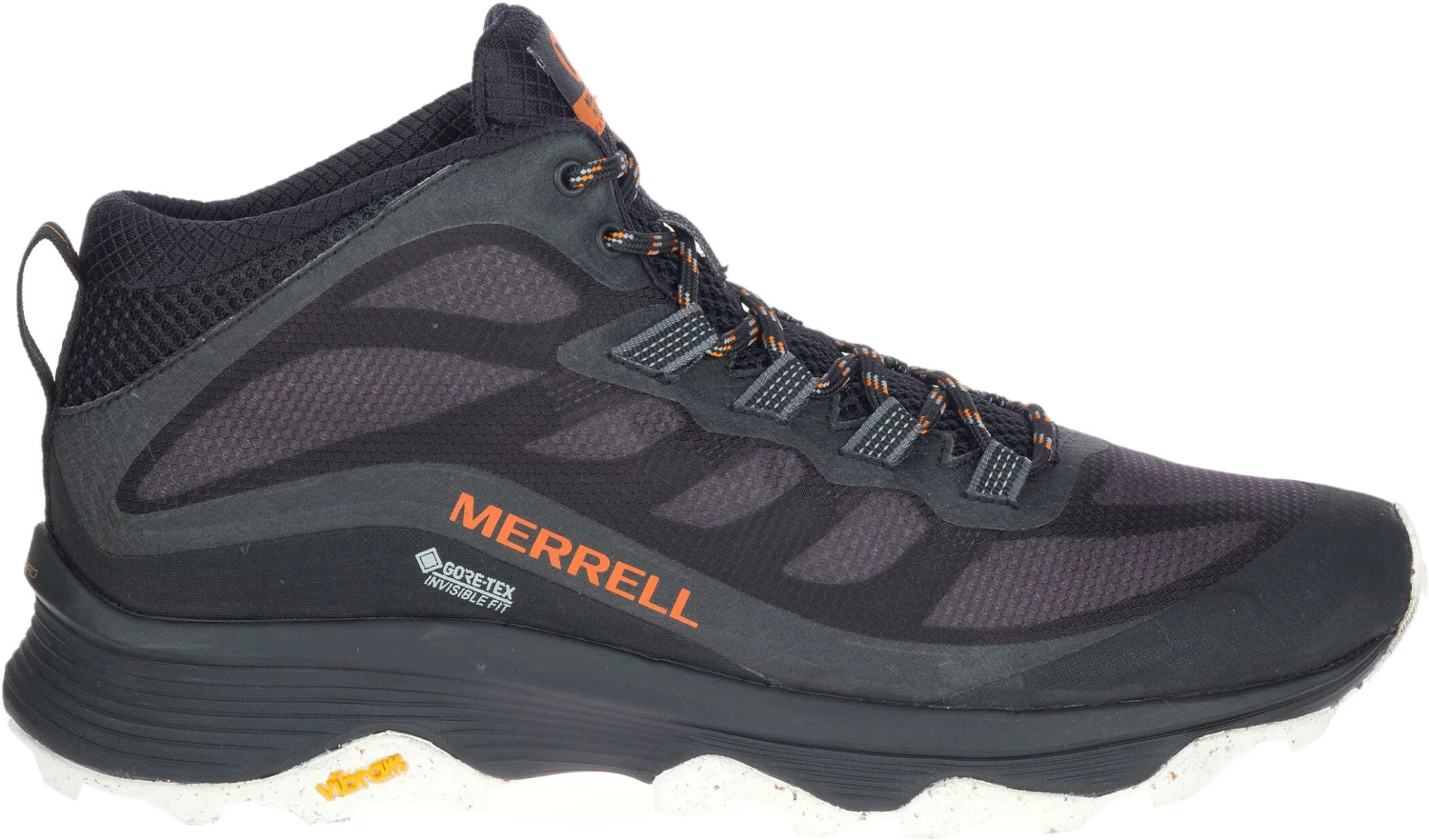 Merrell Moab Speed Mid GTX Chaussures Homme, olive/orange 3 Merrell Moab Speed Mid GTX Chaussures Homme, olive/orange